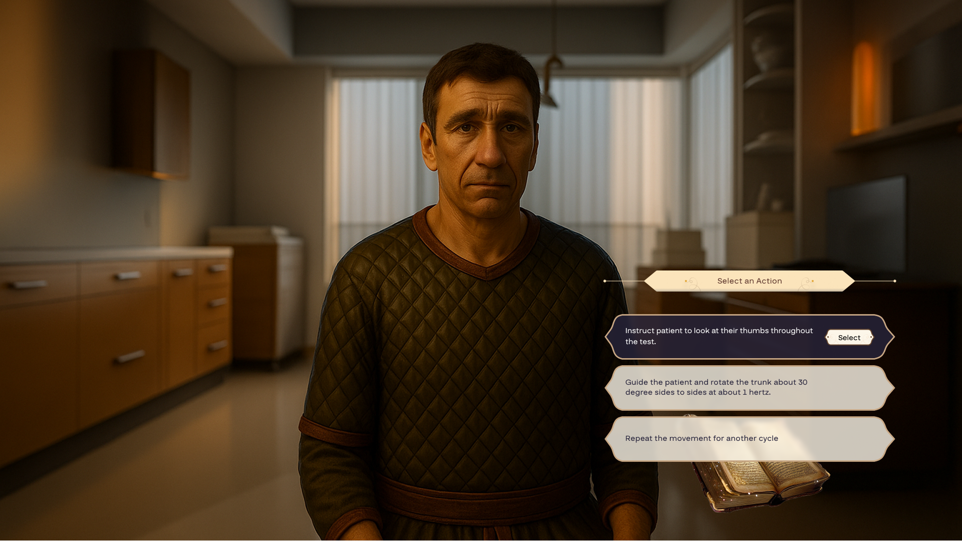 VR Clinical Training Environment